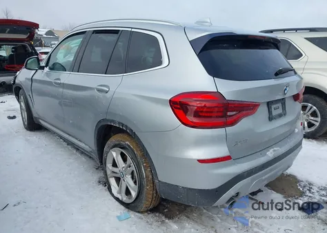 2021 BMW X3 xDrive30I z USA, uszkodzony, nr VIN 5UXTY5C05M9F87832